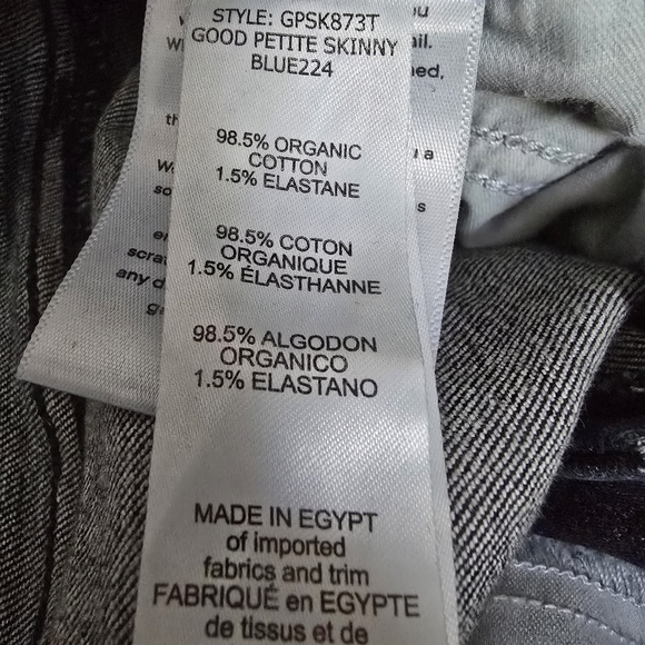 Good American Indigo High-Rise Skinny Jeans - Picture 10 of 10